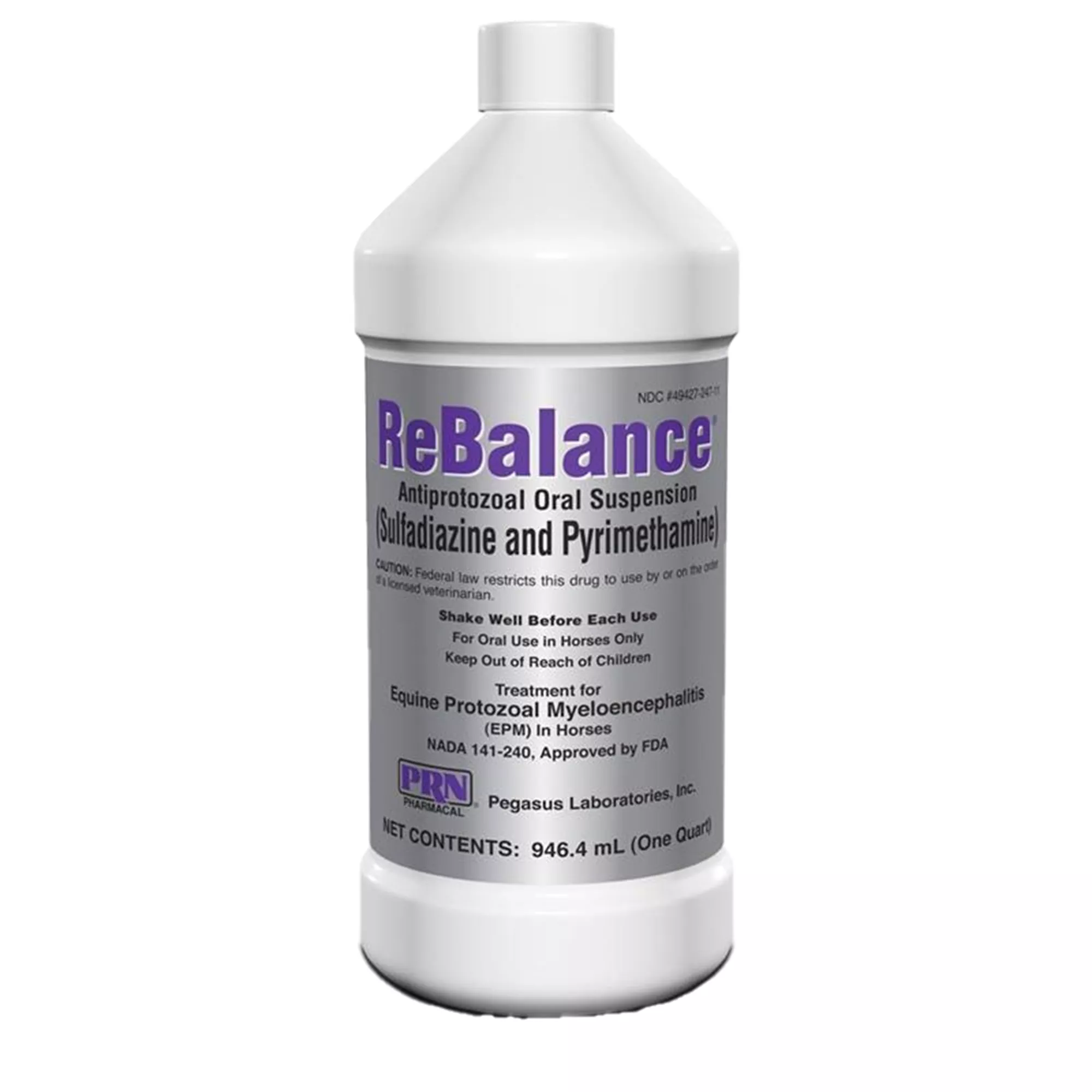 ReBalance Antiprotozoal Oral Suspension, Quart