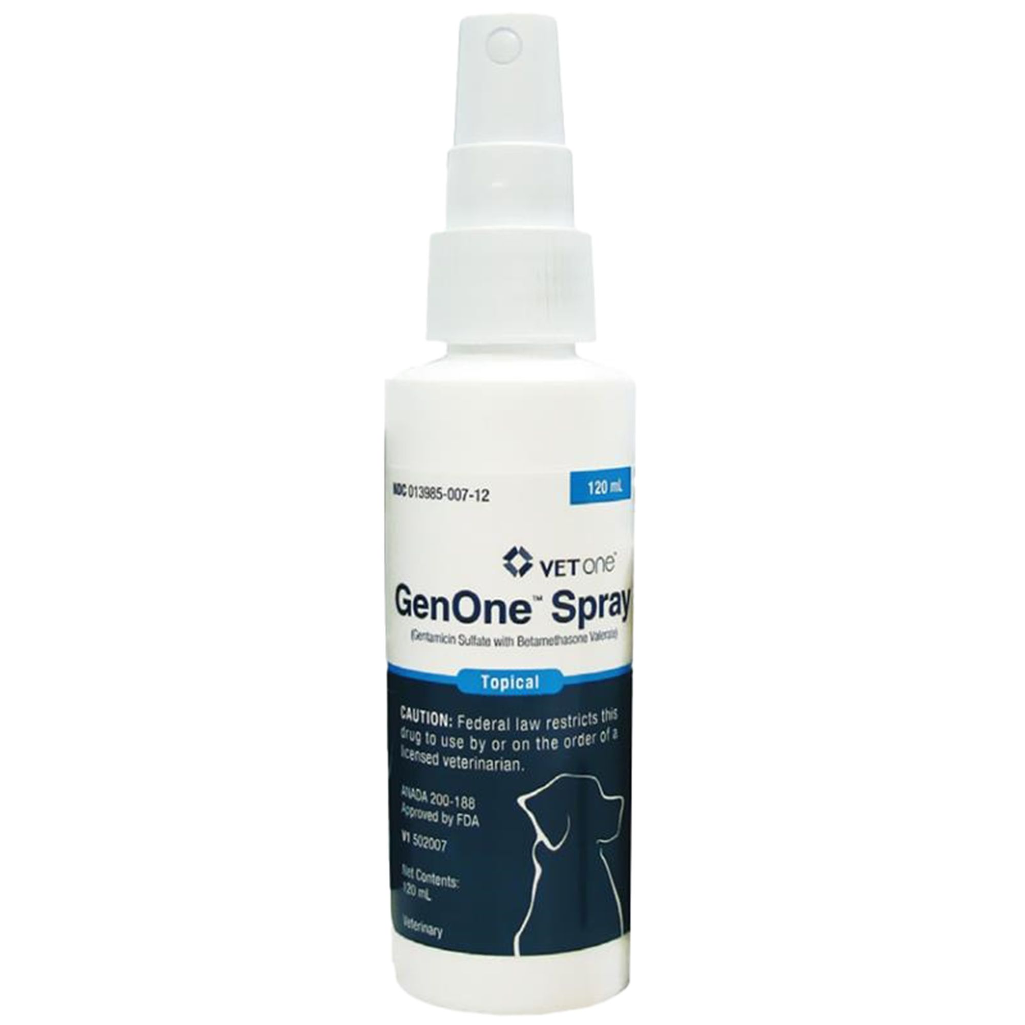 GenOne Topical Spray (GentamicinBetamethasone) | Pharmacy Allergy Relief |  PetSmart