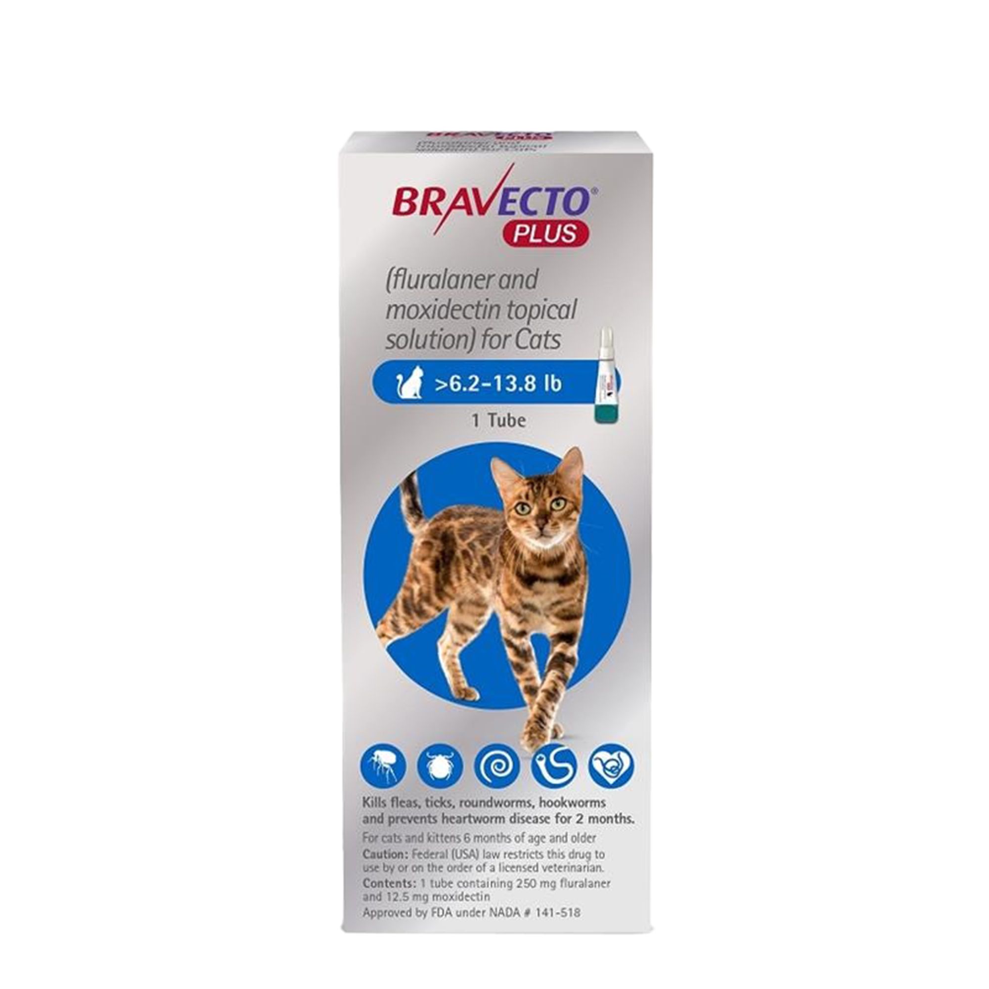 Buy Bravecto Topical Solution for Cats