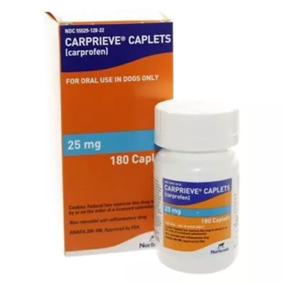 Product Carprieve Caplets - 25 mg