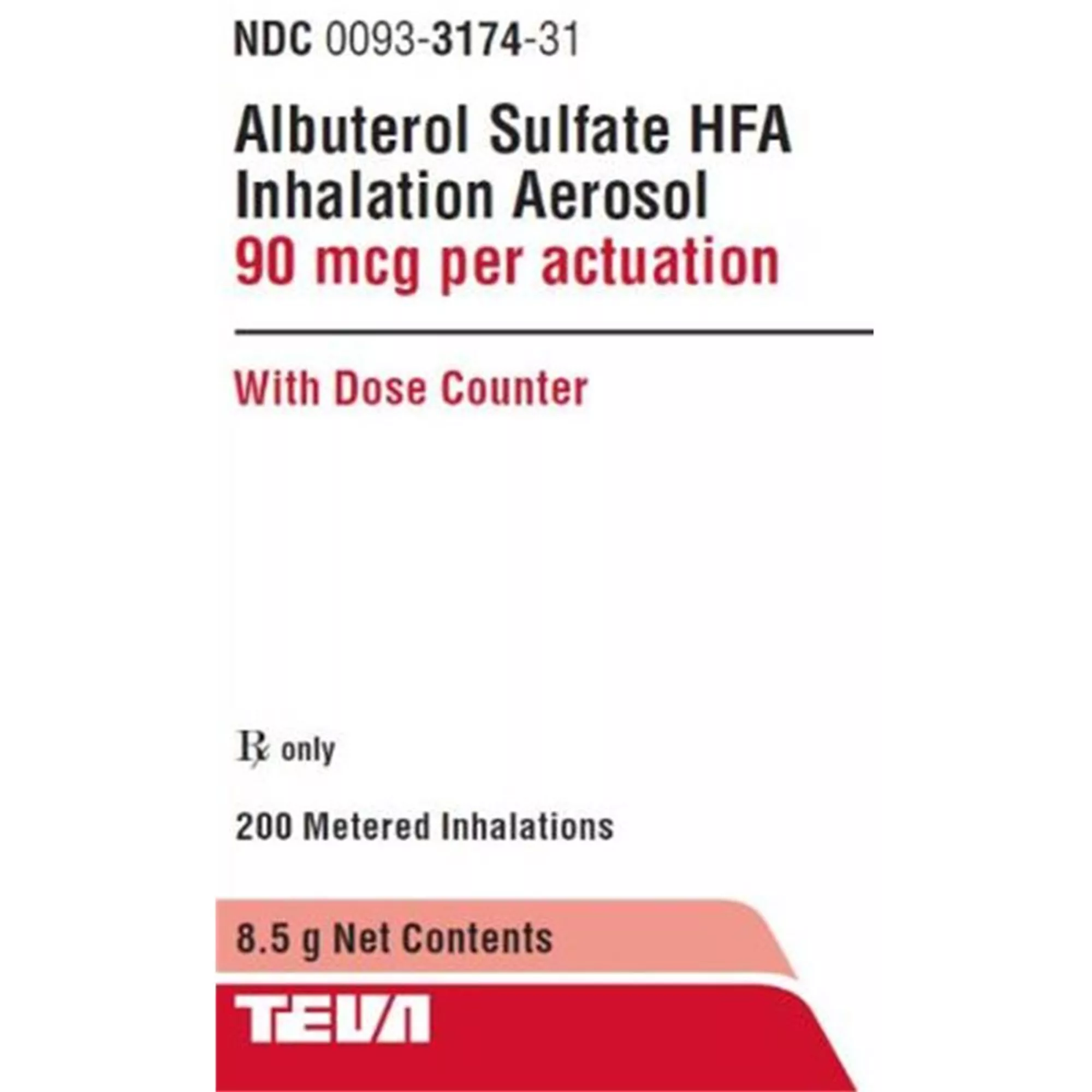 Albuterol Sulfate HFA 90 mcg Inhaler