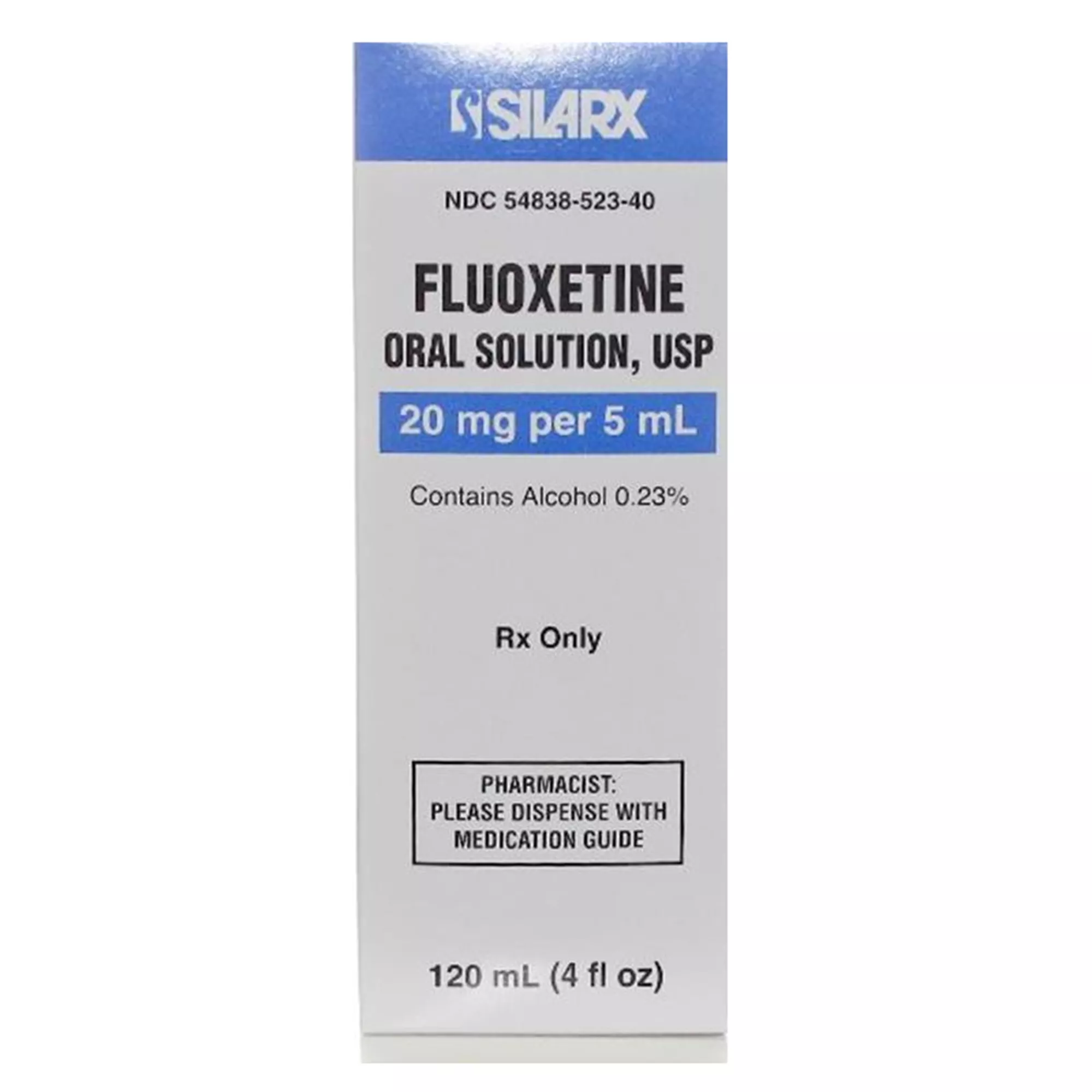 Fluoxetine Oral Solution 20 mg/5 ml, 4 fl oz