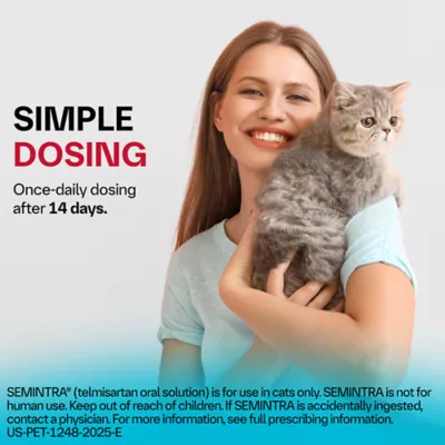 Semintra (telmisartan) Oral Solution for Cats 10 mg/ml, 35 mL - Image 6