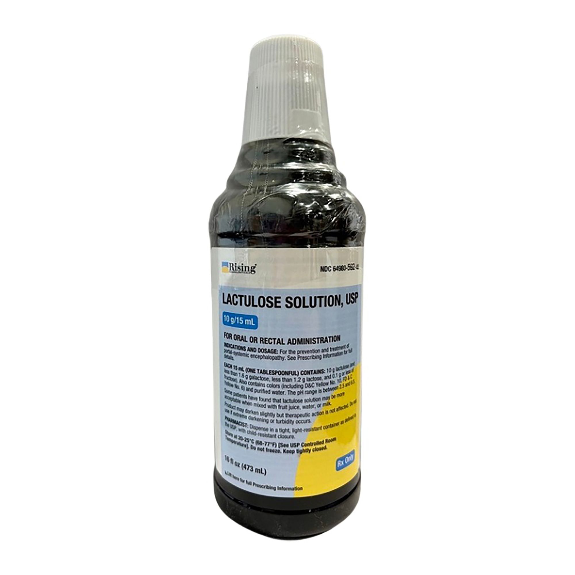 Lactulose Solution USP 10 g/15 mL, Pint (473 mL)