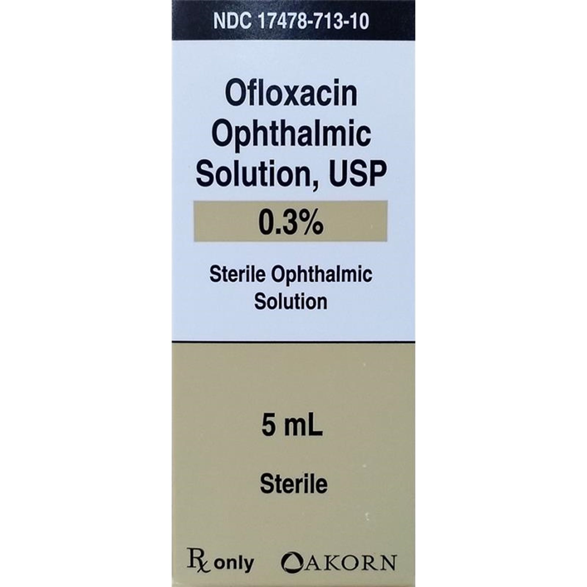 Ofloxacin Ophthalmic Solution, USP 0.3% | Pharmacy Ear & Eye Care