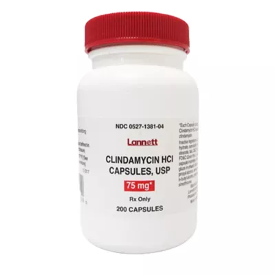 Product Clindamycin Hydrochloride - 75 mg, 150 mg, 300 mg - Single Capsule