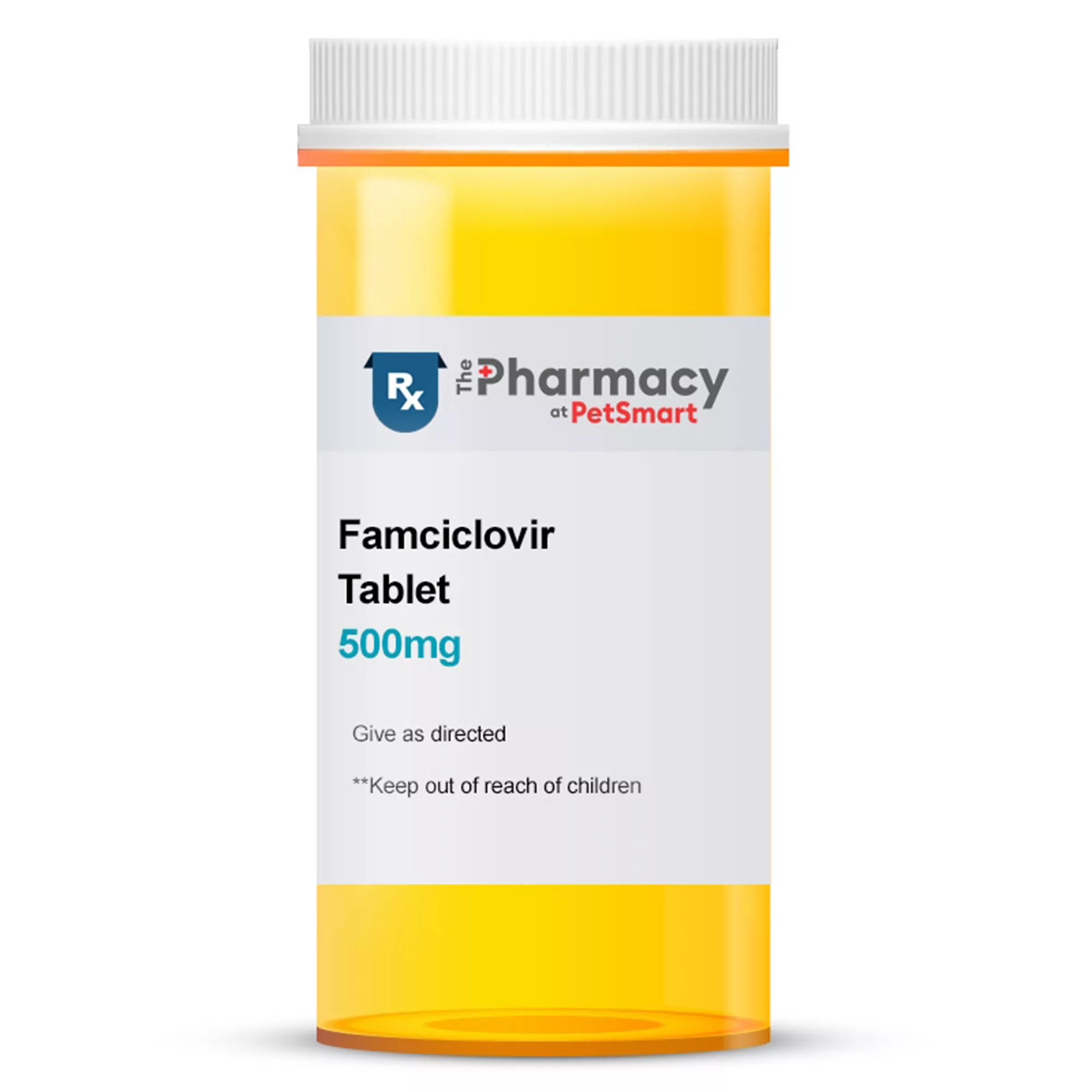 Famciclovir - 125 mg, 250 mg, 500 mg  - Single Tablet