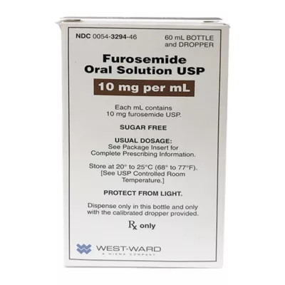 Product Furosemide 10mg/ml Oral Solution 60 ml