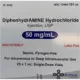 Product Diphenhydramine Hydrochloride Injection, USP 50 mg/ml, 1 ml vial (Box of 25)