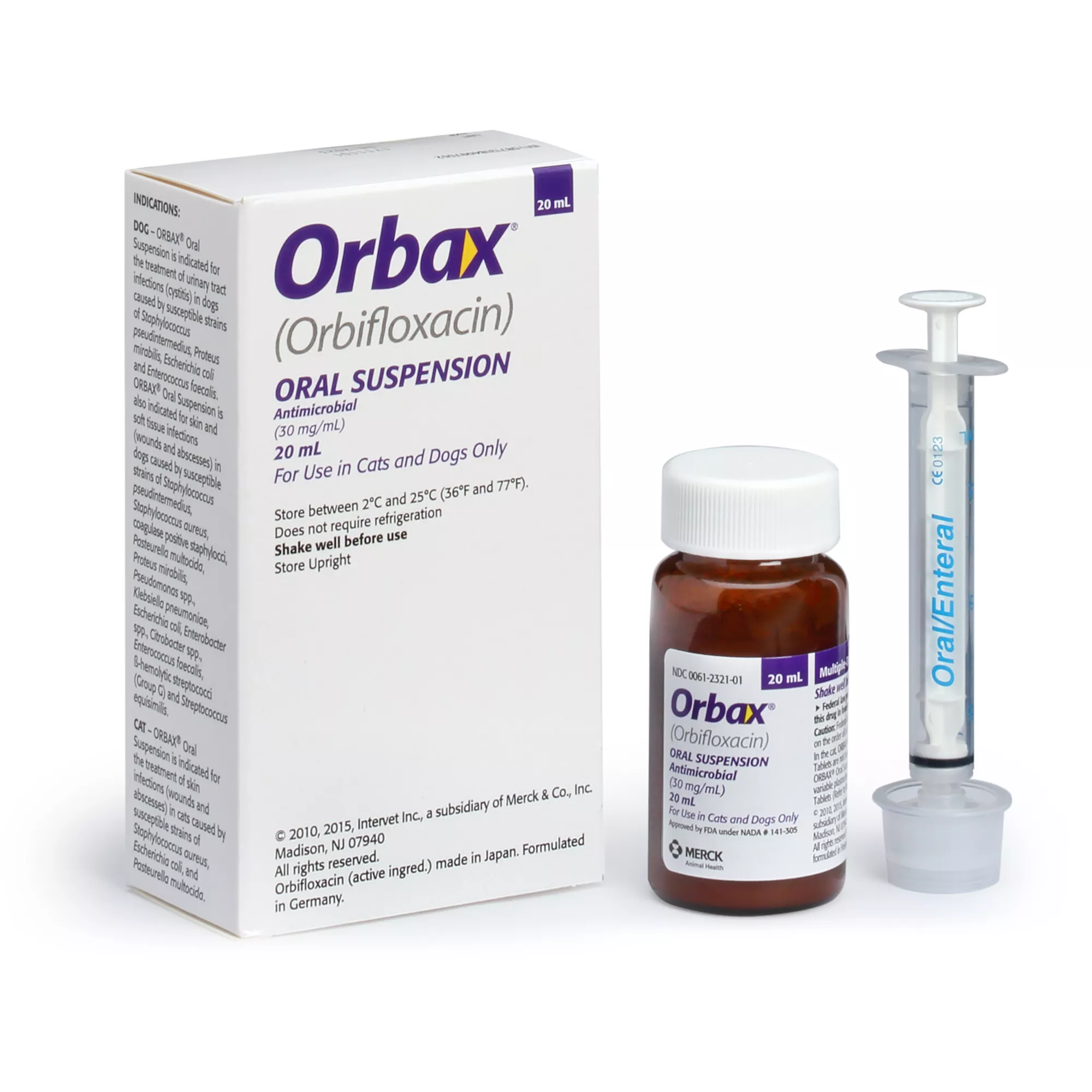 Orbax Oral Suspension 30 mg/ml, 20 ml