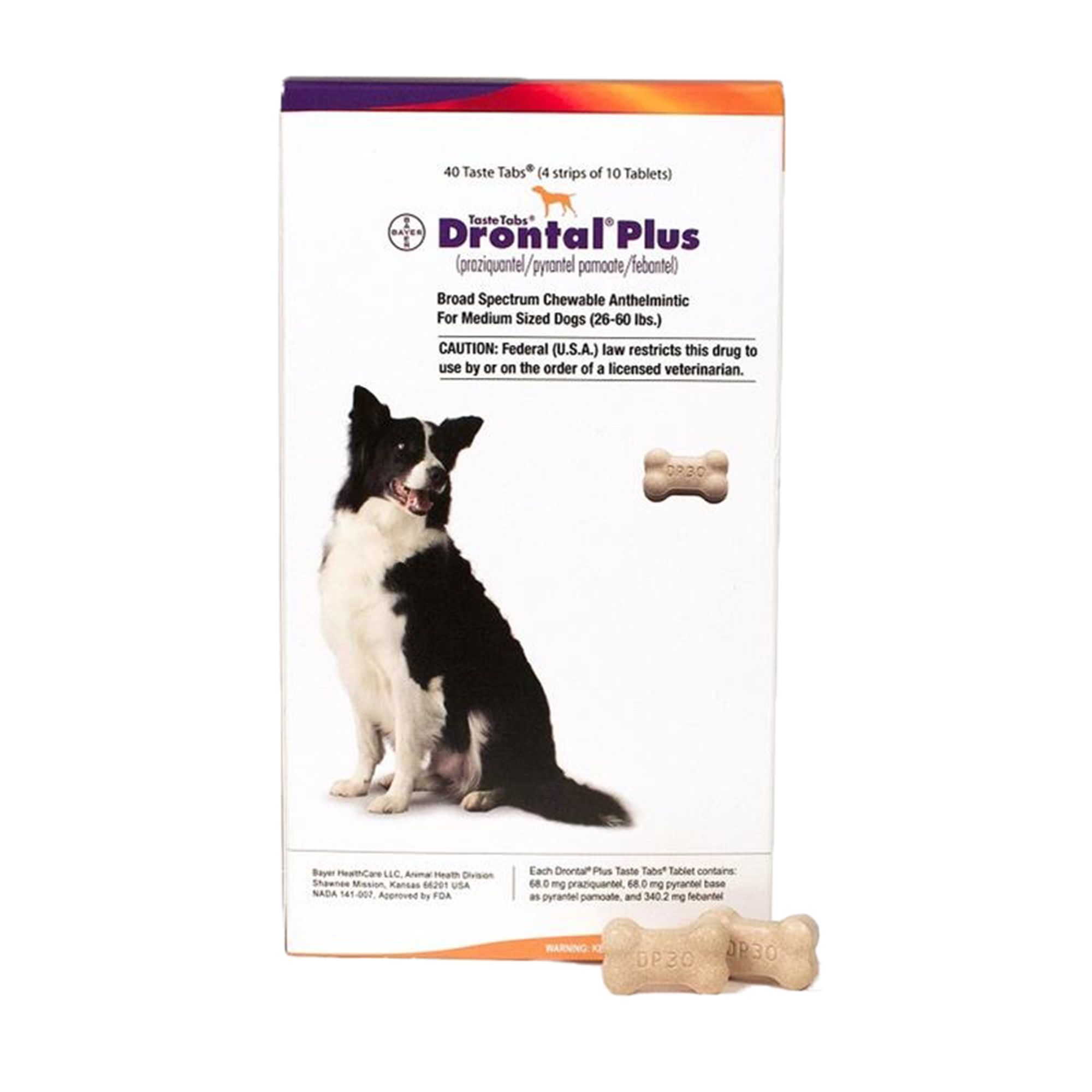 Drontal 22.7 mg for dogs best sale