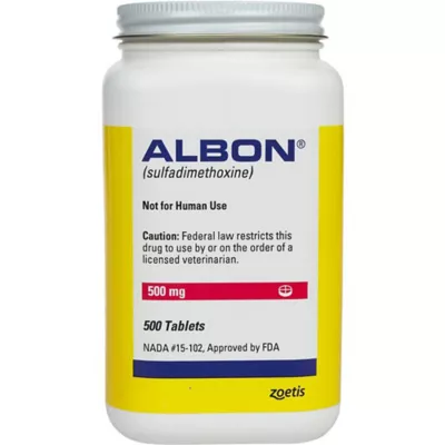 Product Albon Tablet - 125 mg, 250 mg, 500 mg - Single Tablet