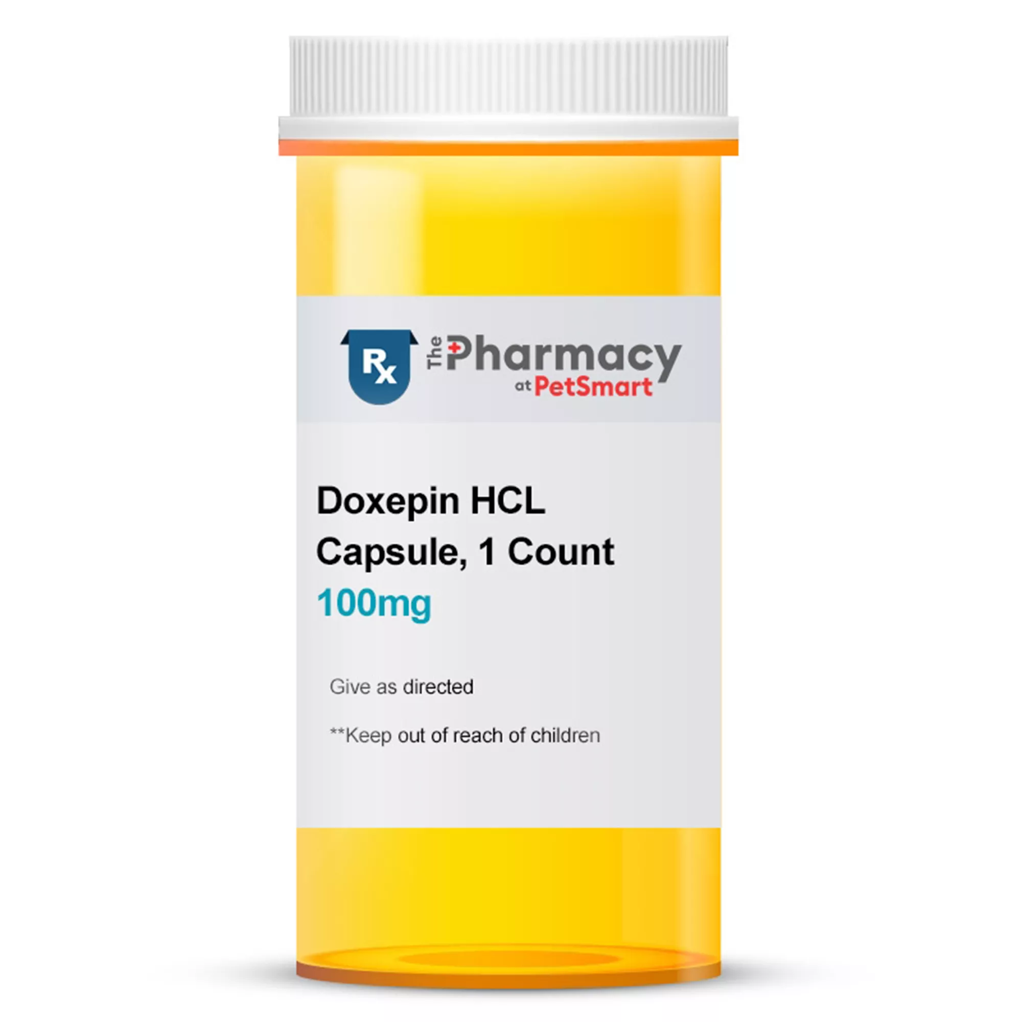 Doxepin HCL - 10 mg, 25 mg, 50 mg, 100 mg - Single Capsule