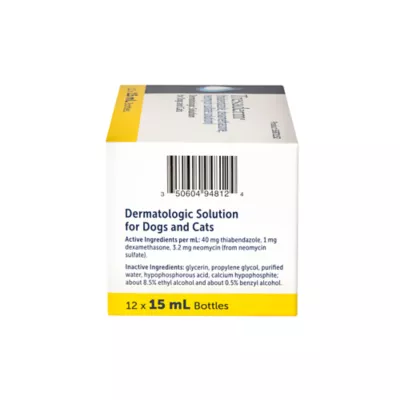 Tresaderm (thiabendazole, dexamethasone, neomycin sulfate) Dog & Cat Topical Solution 7.5 mL, 15 mL - Image 10