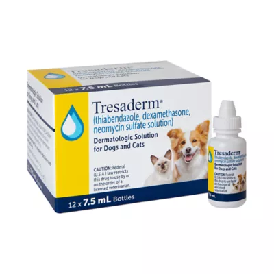 Tresaderm (thiabendazole, dexamethasone, neomycin sulfate) Dog & Cat Topical Solution 7.5 mL, 15 mL - Image 9