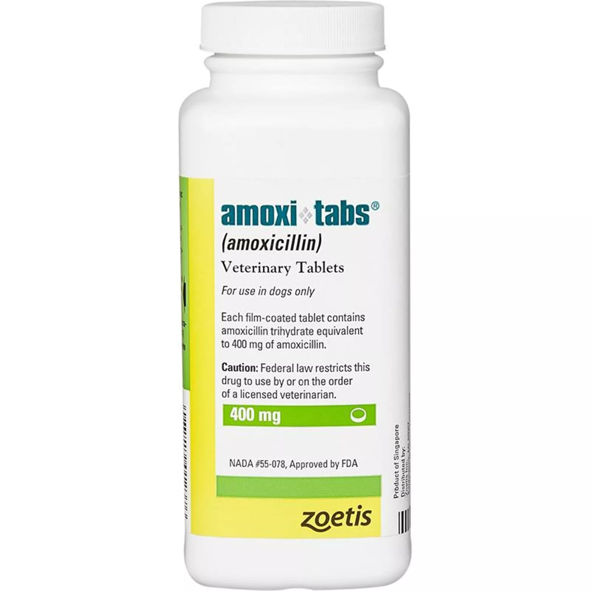 Amoxi (Amoxicillin) - 50 mg, 100 mg, 150 mg, 200 mg, 400 mg - Single Tablet