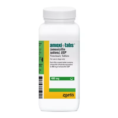 Amoxi-Tabs (amoxicillin) for Dogs & Cats, 50 mg, 100 mg, 150 mg, 200 mg, 400 mg - Single Tablet - Image 3