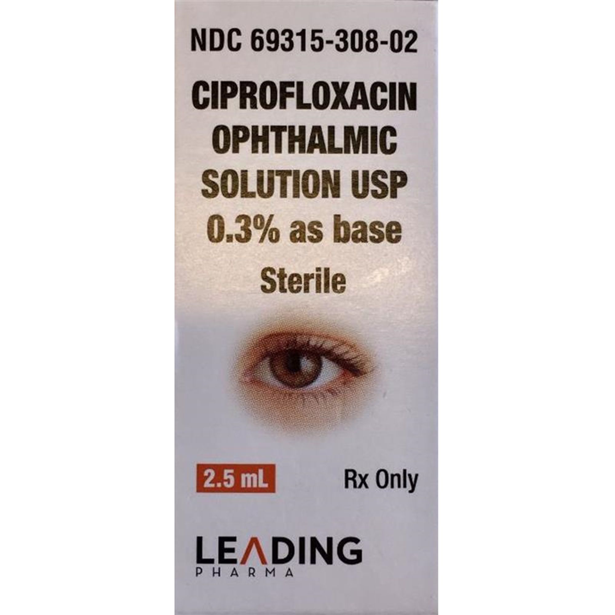 Ciprofloxacin Ophthalmic Solution 0.3