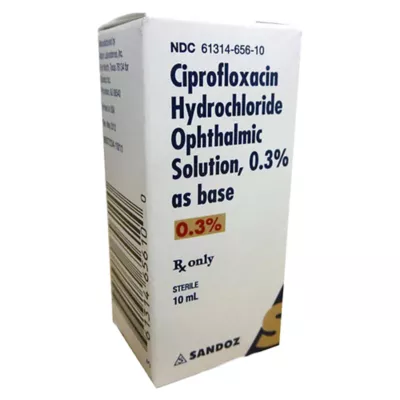 Product Ciprofloxacin Ophthalmic Solution 0.3%