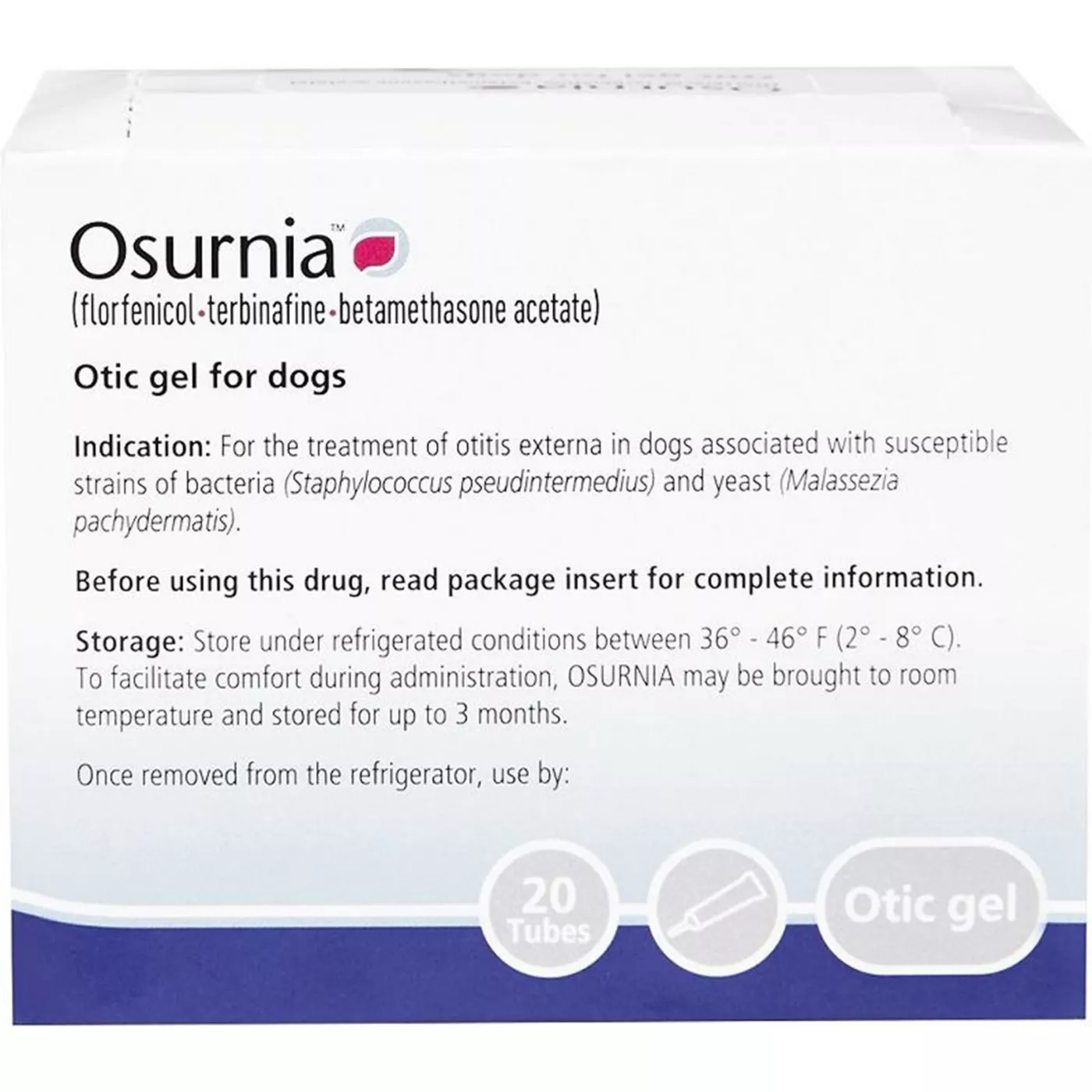 Osurnia Otic Gel for Dogs 1 ml Tubes