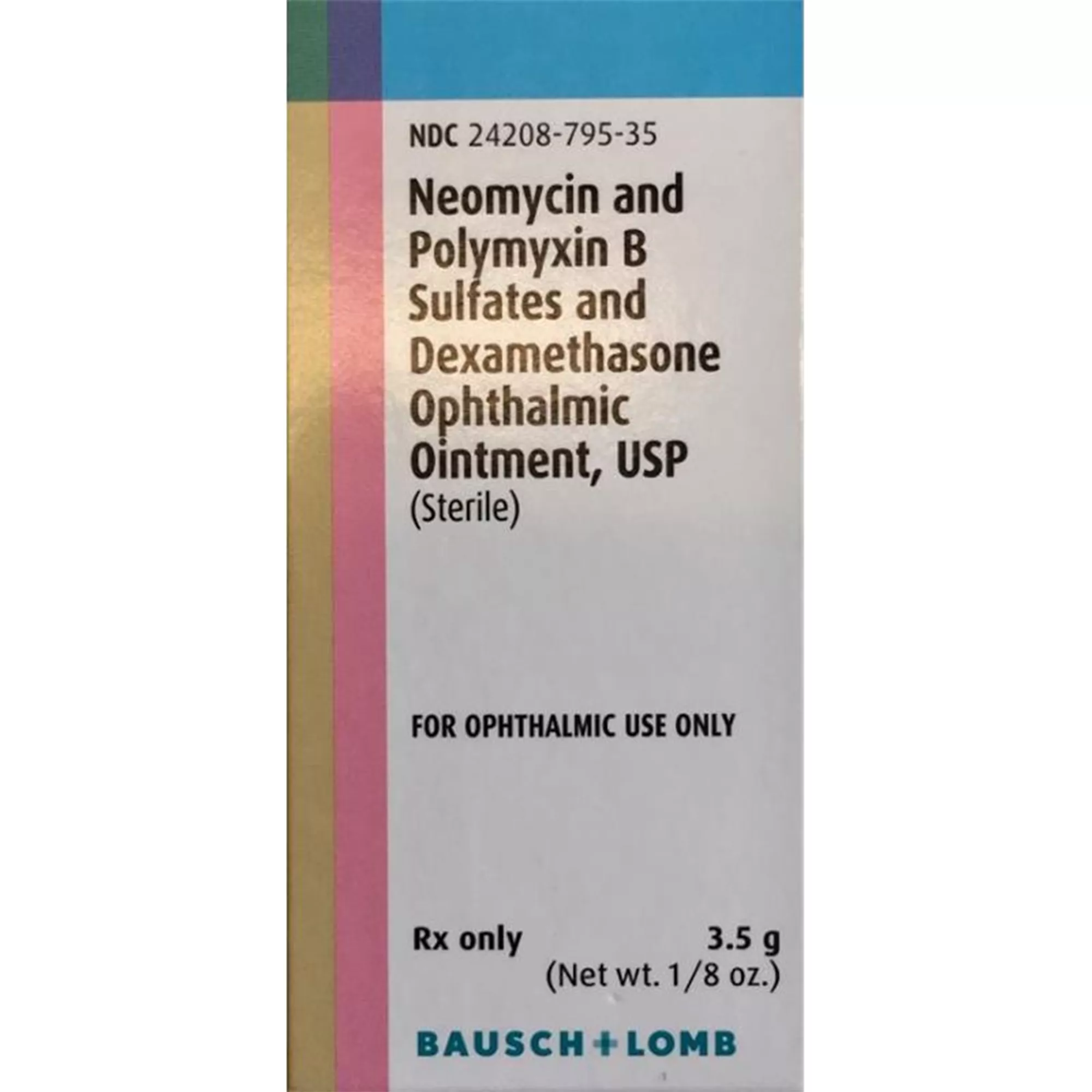 Neo Poly Dex Ophthalmic Ointment, 3.5 g