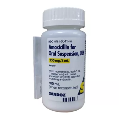 Product Amoxicillin Suspension 250mg/5ml 100 ml