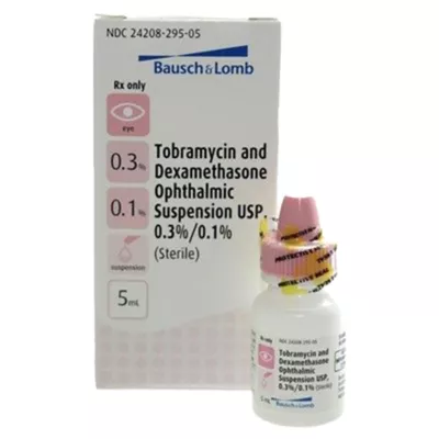 Product Tobramycin 0.3% and Dexamethasone 0.1% Ophthalmic Suspension USP