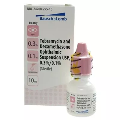 Product Tobramycin 0.3% and Dexamethasone 0.1% Ophthalmic Suspension USP