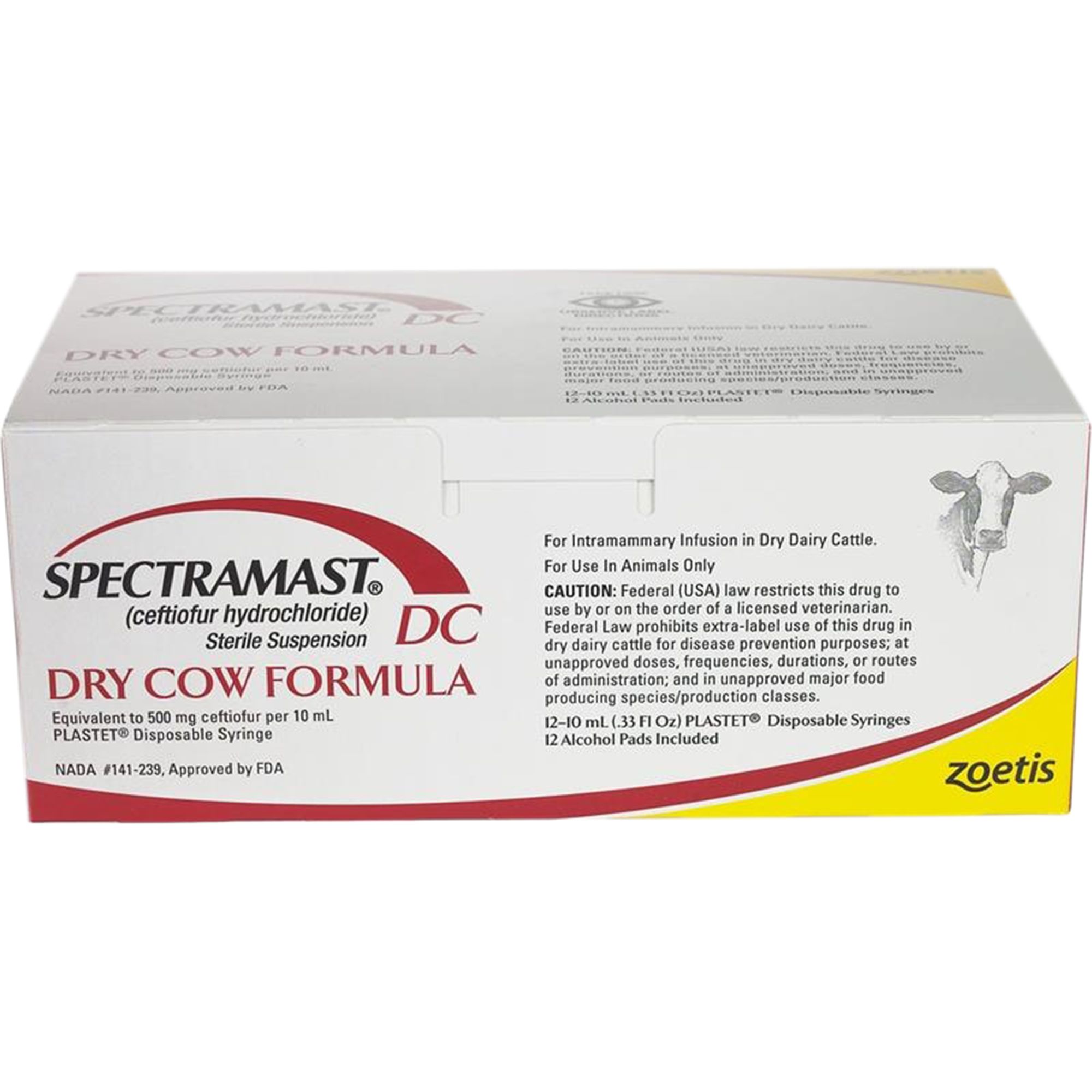 Spectramast DC Dry Cow Formula 10 ml disposable syringes Pharmacy