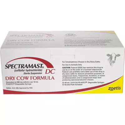 Product Spectramast DC Dry Cow Formula - 10 ml disposable syringes