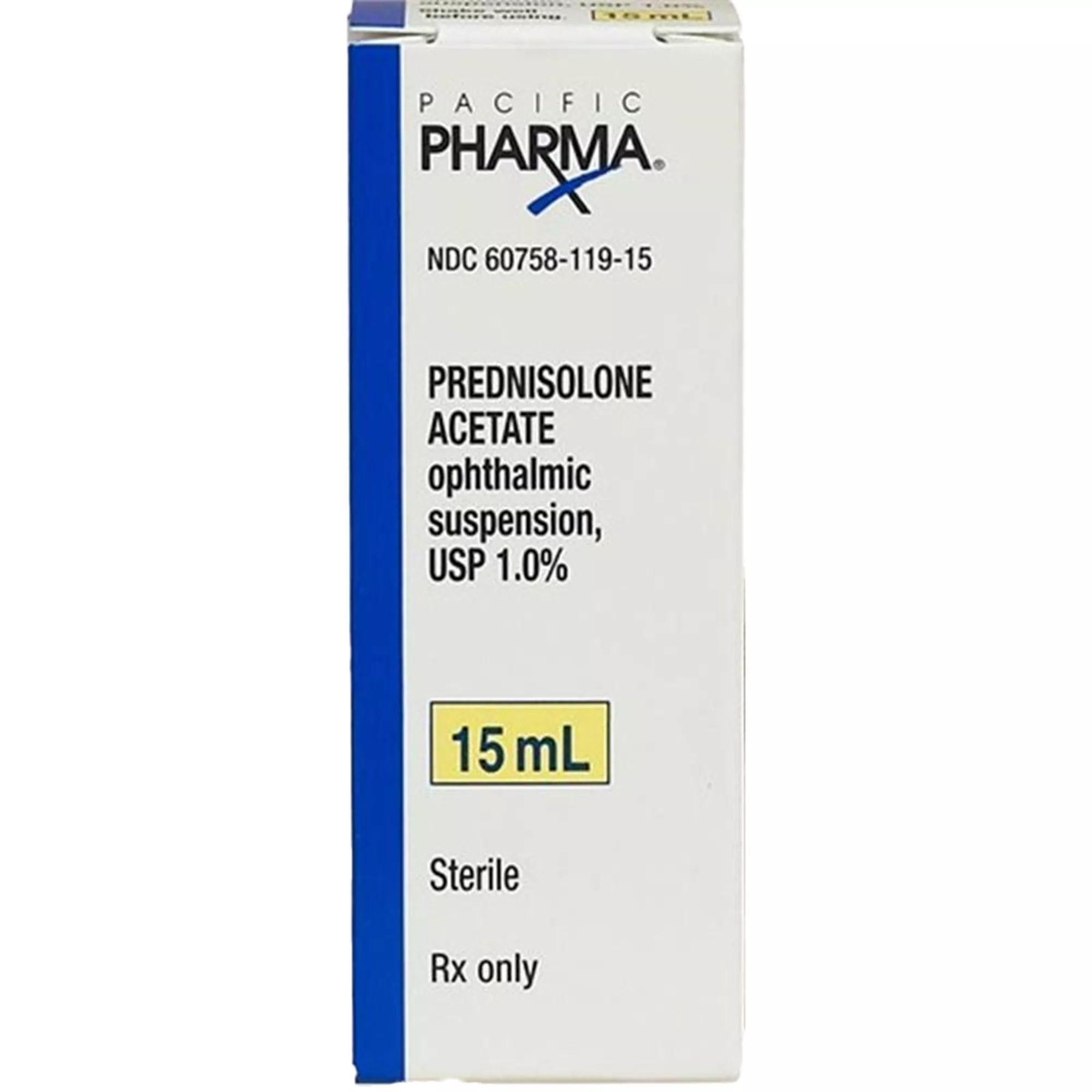 Prednisolone Acetate 1% Ophthalmic Suspension - 15 ml