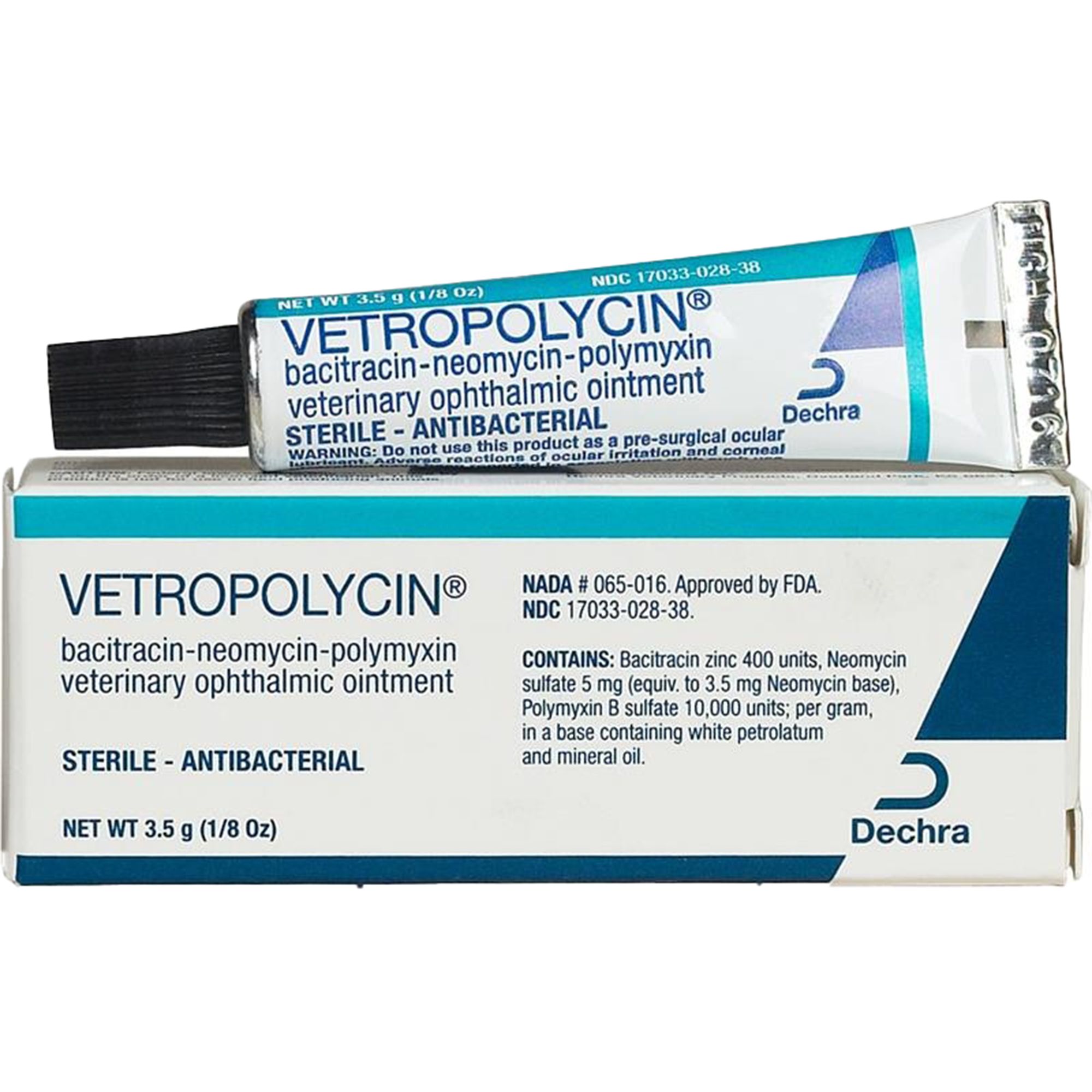 Vetropolycin Opthalmic Ointment 3.5 g