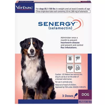 Product Senergy (selamectin) Topical for Dogs 85.1 - 130 lbs, 3 doses