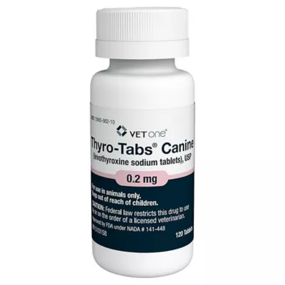 Product VetOne Thyro-Tabs Canine - 120 Count