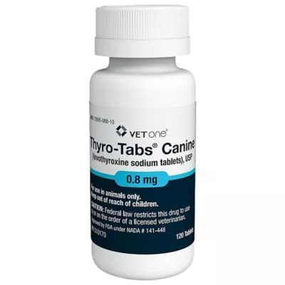 Product VetOne Thyro-Tabs Canine - 120 Count