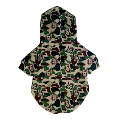 Fresh Pawz Hype Camo Dog Hoodie - Image 1