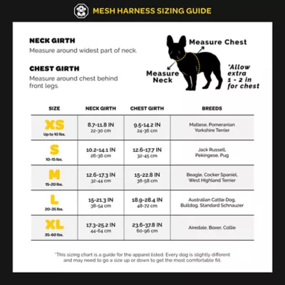 Fresh Pawz Pride Adjustable Mesh Dog Harness - Image 3