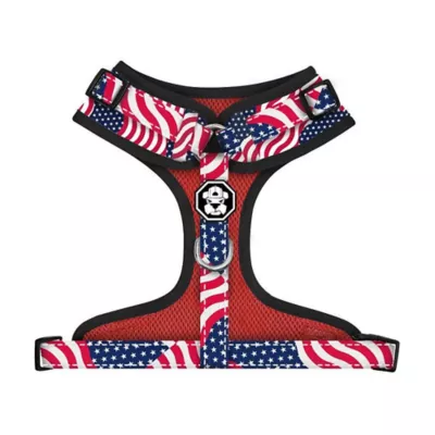 Product Fresh Pawz Patriot Adujstable Mesh Dog Harness