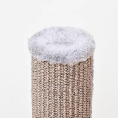 Product PetPals 25-in Urbane Scratching Cat Post, Gray