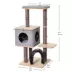 PetPals 42-in Elevate 3-Level Jute Activity Cat Tree, Beige image thumbnail 5