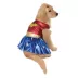 Rubie's Pet Shop Halloween Wonder Woman Deluxe Dog & Cat Costume image thumbnail 1