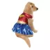 Rubie's Pet Shop Halloween Wonder Woman Deluxe Dog & Cat Costume image thumbnail 1