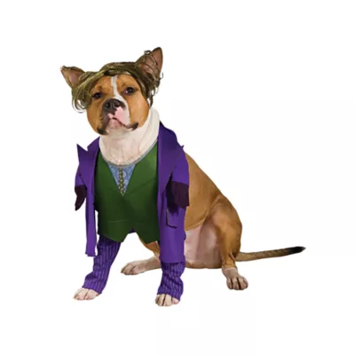 Rubie's Pet Shop Halloween The Joker Dog & Cat Costume - Image 1