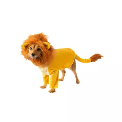Rubie's Pet Shop Halloween Lion King Simba Dog & Cat Costume - Image 1