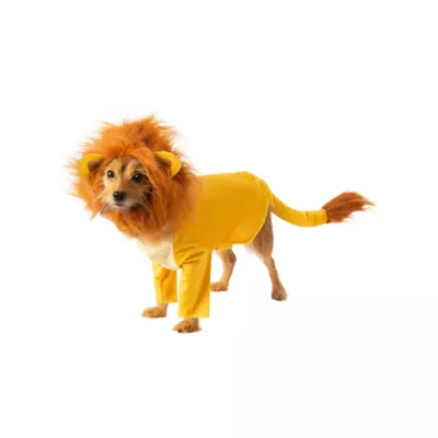 Rubie's Pet Shop Halloween Lion King Simba Dog & Cat Costume - Image 1