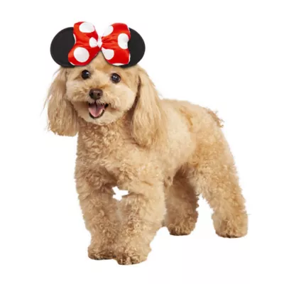 Product Rubie's Pet Shop Halloween Minnie Mouse Headpiece Dog & Cat Costume