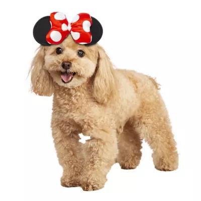 Product Rubie's Pet Shop Halloween Minnie Mouse Headpiece Dog & Cat Costume