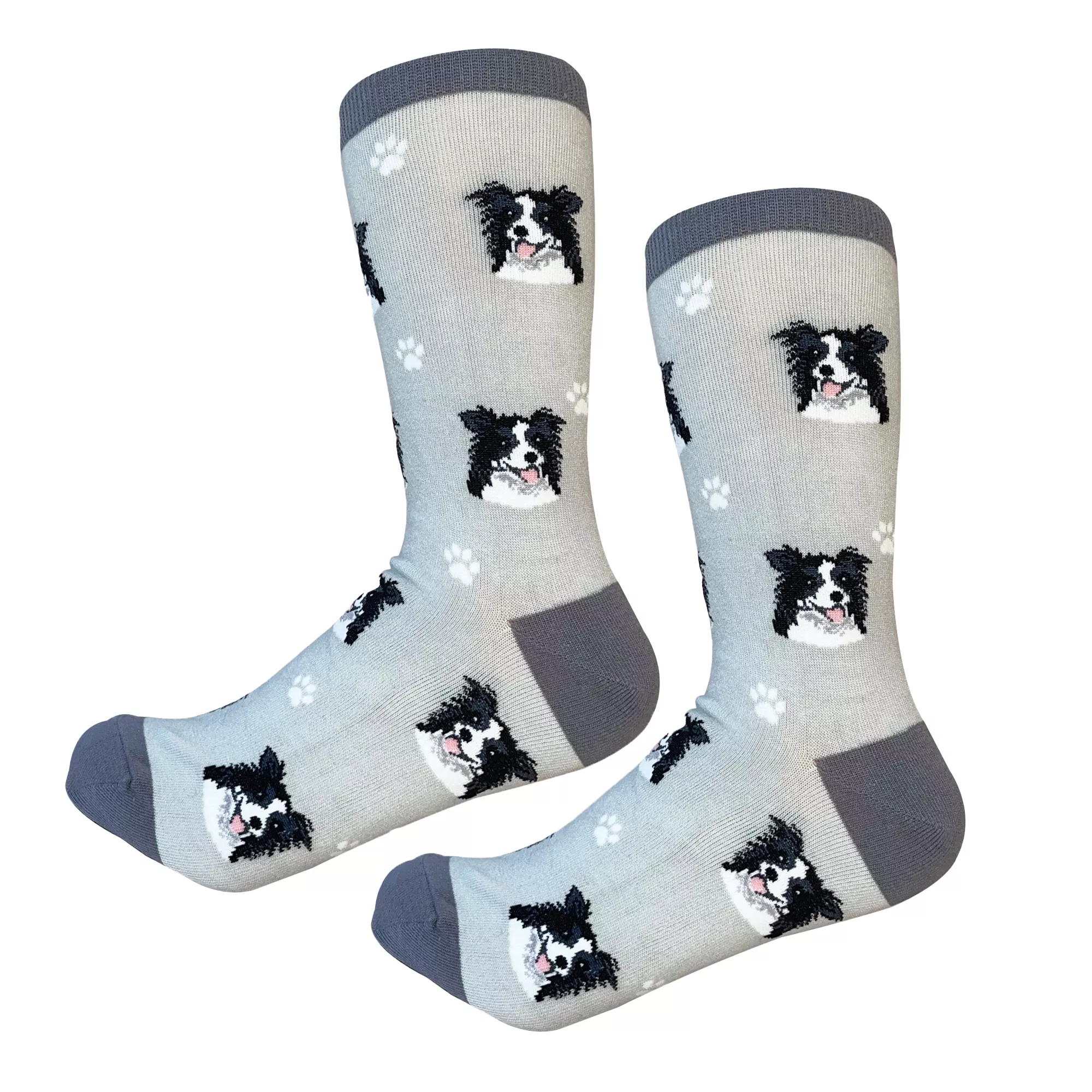 E&S Pets Border Collie Socks for People