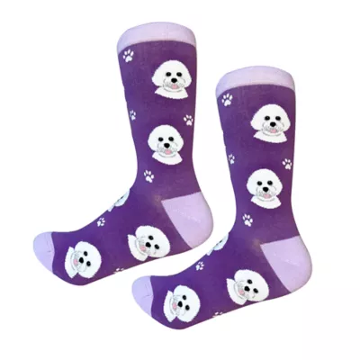 Product E&S Pets Bichon Frise Socks for People