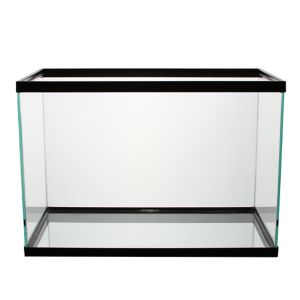 image of open glass aquarium